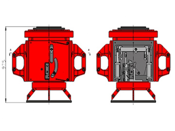 350 Ton Elevator Spider